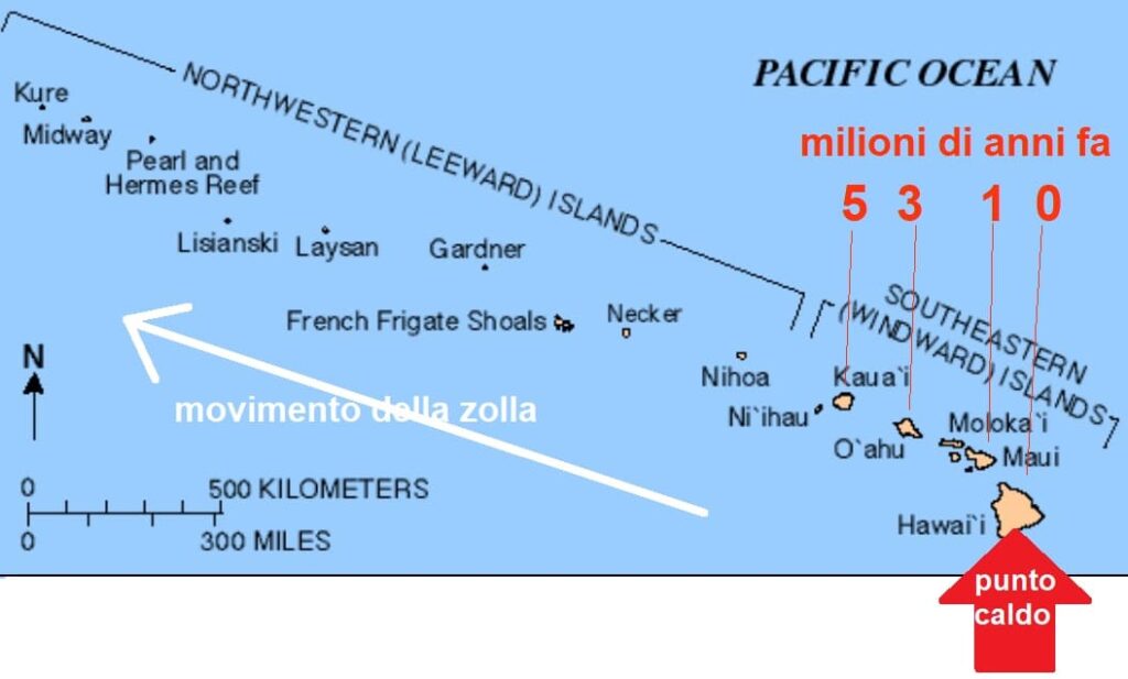 punti caldi delle isole Hawaii